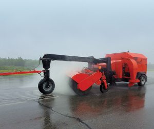 Tenco airport runway broom