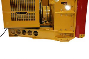 Heavy-duty frame RPM217 loader-mounted industrial snow blower
