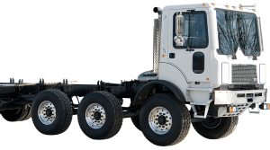 Concrete pump carrier | Custom TOR truck | 7 axles