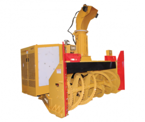 RPM40R loader-mounted industrial snow blower attachment | municipal and airport snow removal