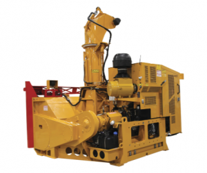 Loader-mounted ribbon snow blower ideal for large municipalities - RPM40R